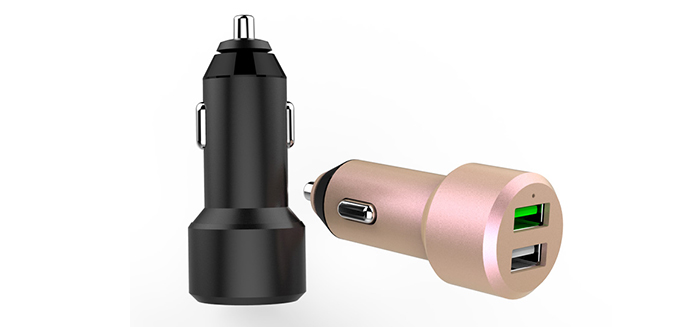 雙口子彈頭快充車載充電器SN-226-1Q1U 雙口子彈頭快充車載充電器SN-226-1Q1U