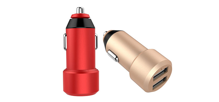 雙USB車載手機(jī)充電器SN-177-4.8A 雙USB車載手機(jī)充電器SN-177-4.8A