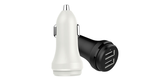 塑膠4.8A車(chē)載充電器SN-189-2U 塑膠4.8A車(chē)載充電器SN-189-2U