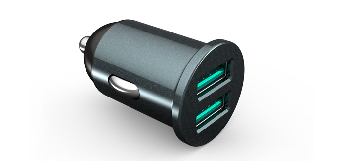 鋁合金迷你車(chē)充 鋁合金迷你車(chē)充